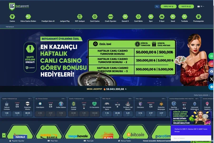 Betgaranti ekran görüntüsü